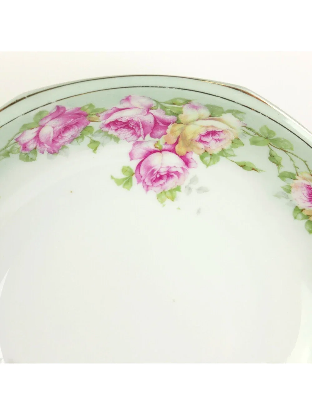 Antique MZ Austria Porcelain Serving Bowl 9.75